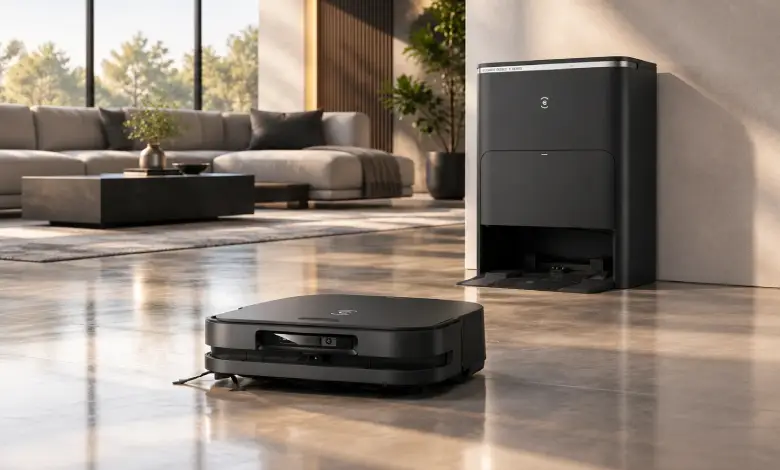 جارو رباتیک اکووکس مدل DEEBOT X5 PRO OMNI